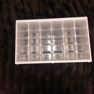 30 drawer organizer for small beads. NEVER USED!!